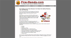 Desktop Screenshot of fire-ready.com